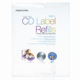 CD White Matte Labels 120 Pack