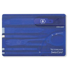 SwissCard Translucent Sapphire