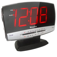 Tech Large Display Clock Radio