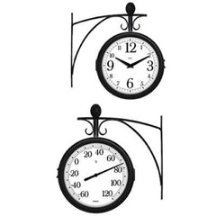 Station Thermometer and Clock