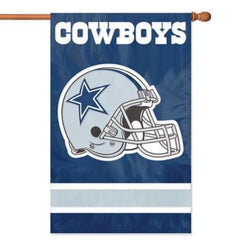 Cowboys Helmet Applique Banner