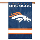 Broncos Applique Banner Flag