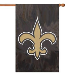 NO Saints Applique Banner Flag
