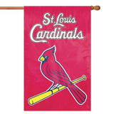 Cardinals Applique Banner Flag