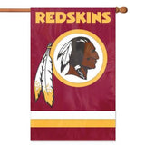Redskins Applique Banner Flag
