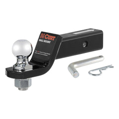 CURT 45036 Class III 2" Loaded Ball Mount with 2" Ball