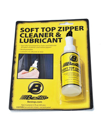 Bestop Soft Top Care Kit w/ 2 Ounce Zipper Cleaner and Lubricant (11206-00)