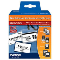 Cont. Length paper label 2"