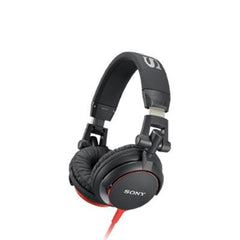 DJ Style Headphones Red Black
